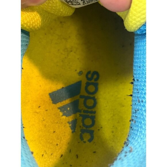 ADIDAS ADIZERO BLUE/YELLOW RUNNING WOMEN 9.5 SHOES SNEAKERS - Picture 4 of 14
